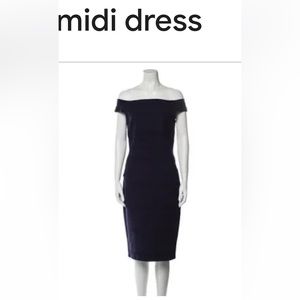 Ted Baker London. Dress with tight lycra and bare shoulders